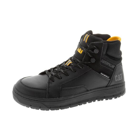 CAT Footwear Streamline Court Mid Composite Toe Construction Boot Black NWT